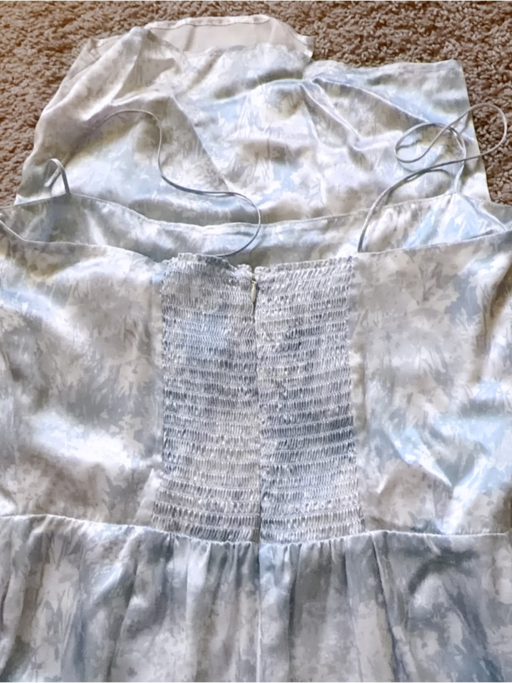 NWT Reformation Frankie Silk Dress Sz 10 - Picture 4 of 6